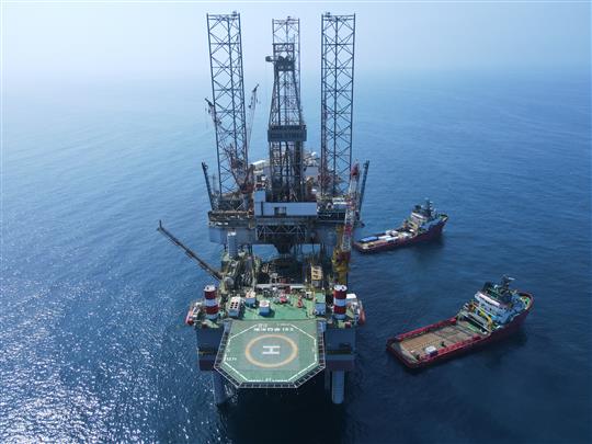我国首座海上可移动自升式井口平台在北部湾海域投产