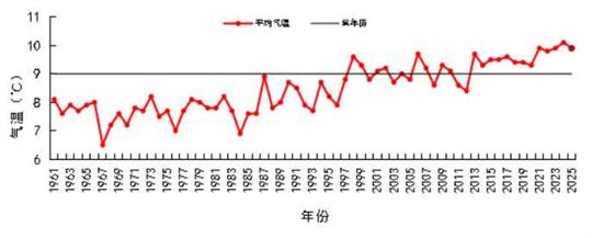 平均气温再创高位