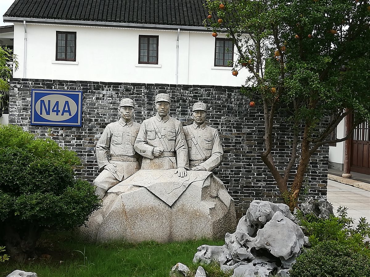 抗日战争时期,这里曾是新江抗东路指挥部新四军六师师部驻地之一
